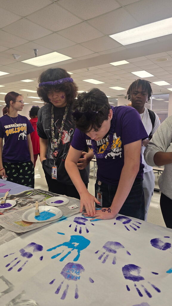 Washington High School · Bulldogs Joined for Hope · Purple Out Day · 2026–2027