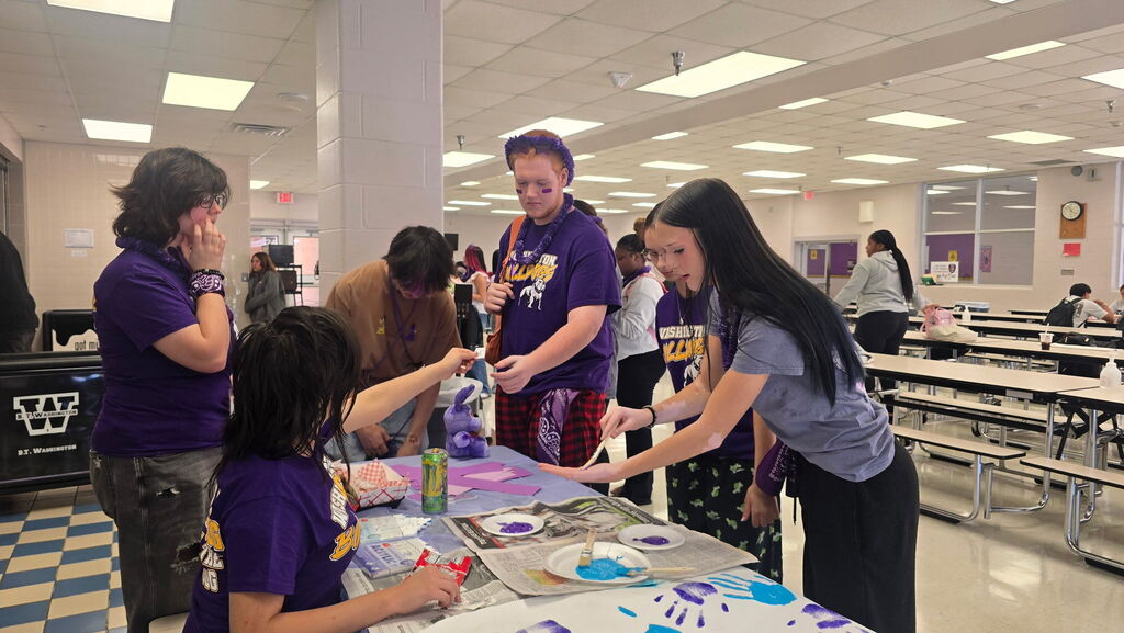Washington High School · Bulldogs Joined for Hope · Purple Out Day · 2026–2027